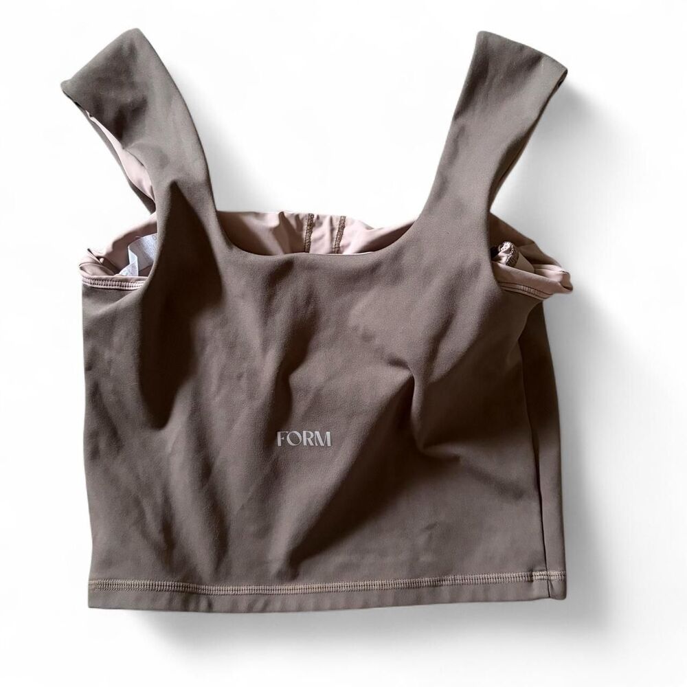 Unbranded Women's Tan and Brown Crop-top